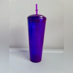 Iridescent Purple Dome Starbucks Cup